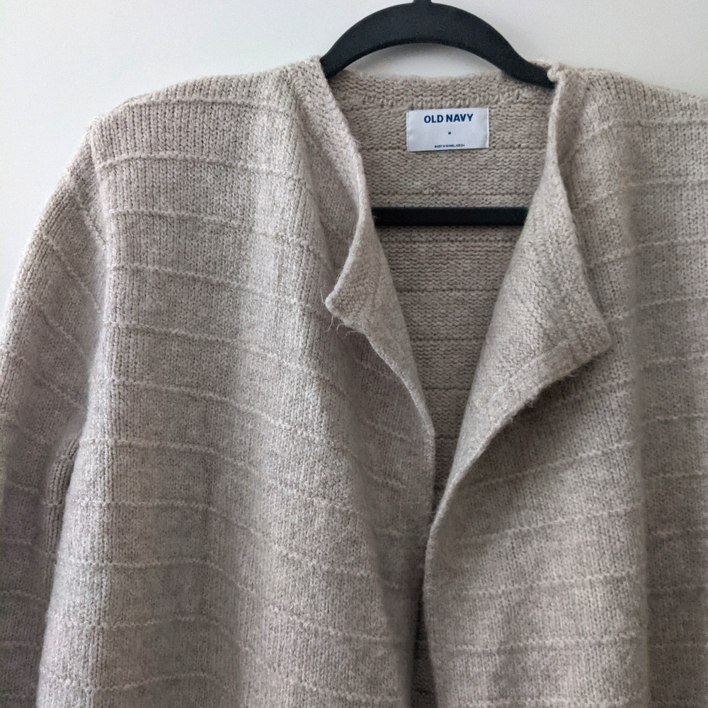 Old Navy women's oversized sweater duster sz M